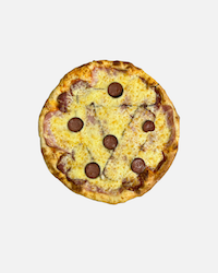 pizza&nbsp;Quattro di salami